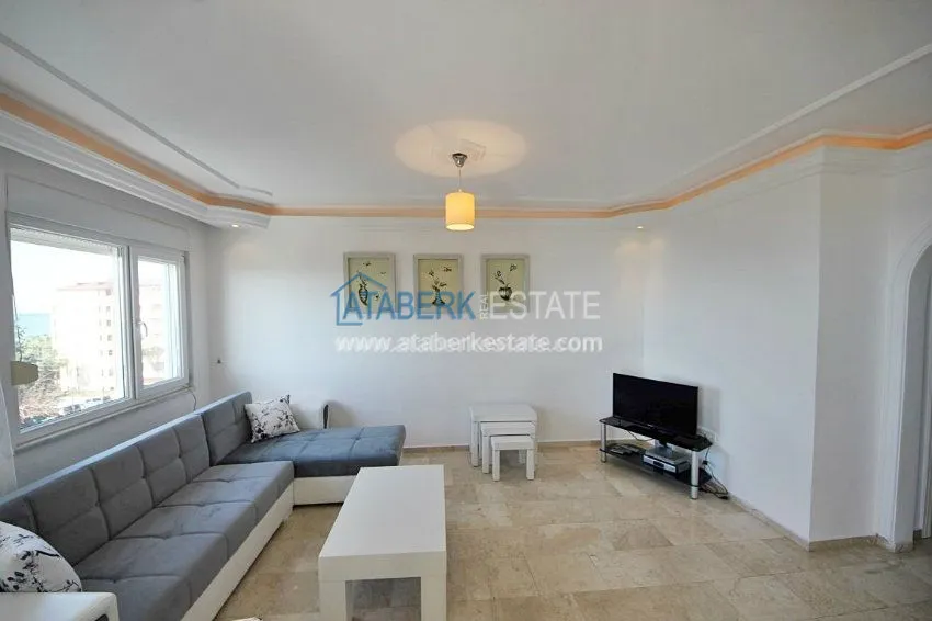 Приобрести Меблированная квартира 2+1 в Махмутларе с прямым видом на море, 50 метров от пляжа 2 