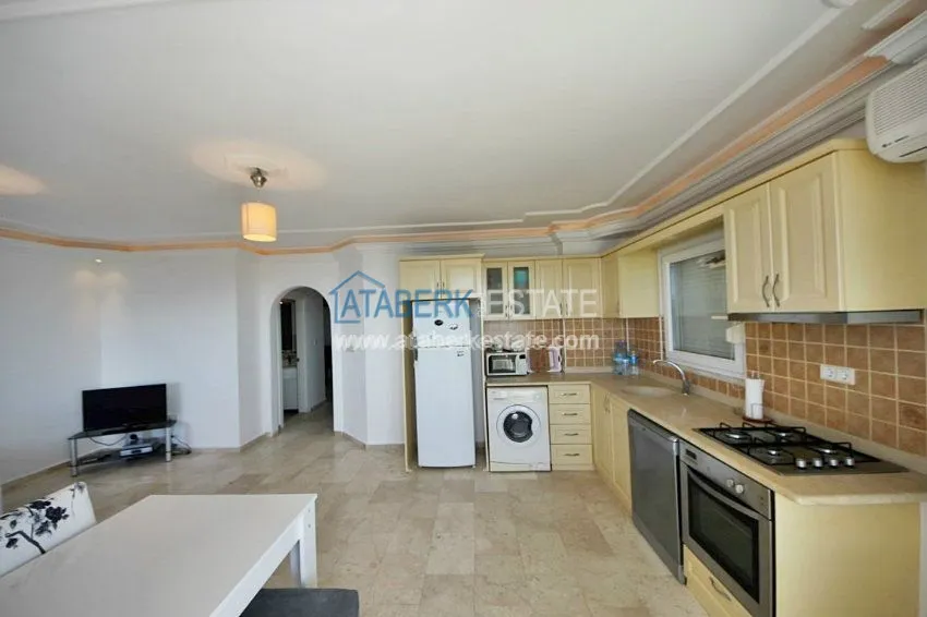 Приобрести Меблированная квартира 2+1 в Махмутларе с прямым видом на море, 50 метров от пляжа 4 