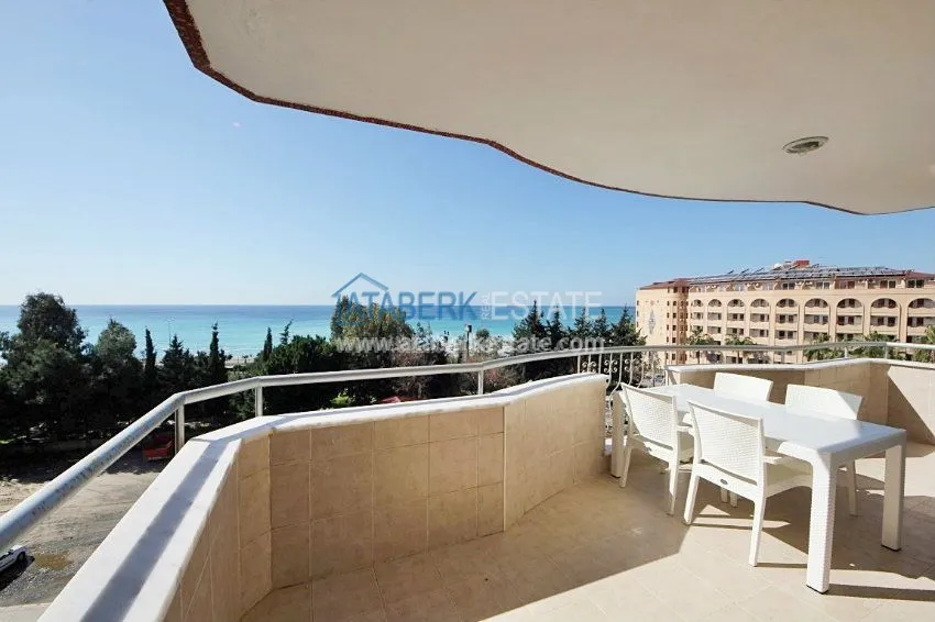 Приобрести Меблированная квартира 2+1 в Махмутларе с прямым видом на море, 50 метров от пляжа 5 