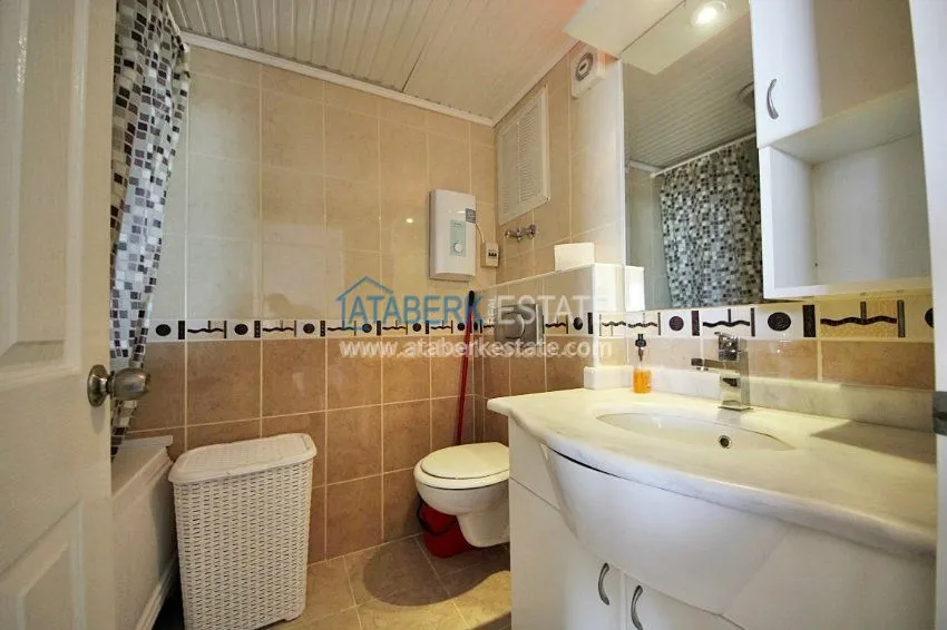 Приобрести Меблированная квартира 2+1 в Махмутларе с прямым видом на море, 50 метров от пляжа 12 