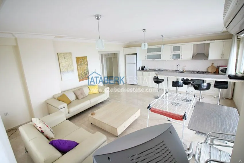 Приобрести Меблированная 2+1 с прямым видом на море от собственника в 50м от пляжа 3 