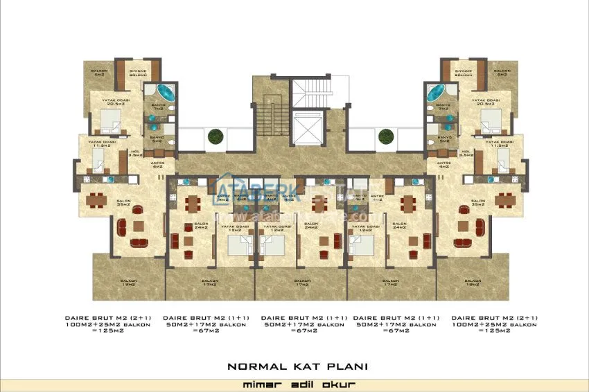 Приобрести Элитный комплекс с видовыми квартирами в 50 метрах от Средиземного моря 4 