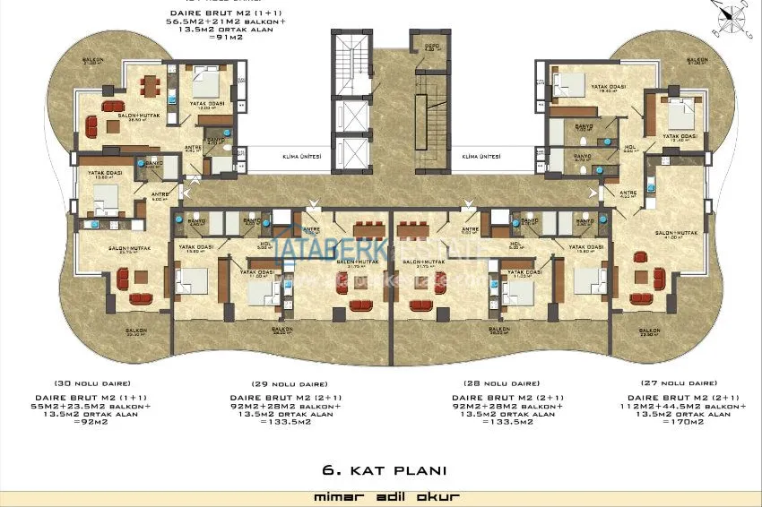 Приобрести Квартира в комплексе от застройщика в Махмутларе, Алания 7 