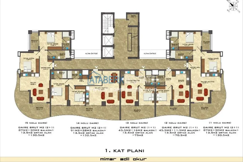 Приобрести Квартира в комплексе от застройщика в Махмутларе, Алания 9 