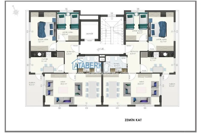 Приобрести Новый проект в районе Клеопатры-самый популярный и востребованный район города, с высоким индексом ликвидности! 4 