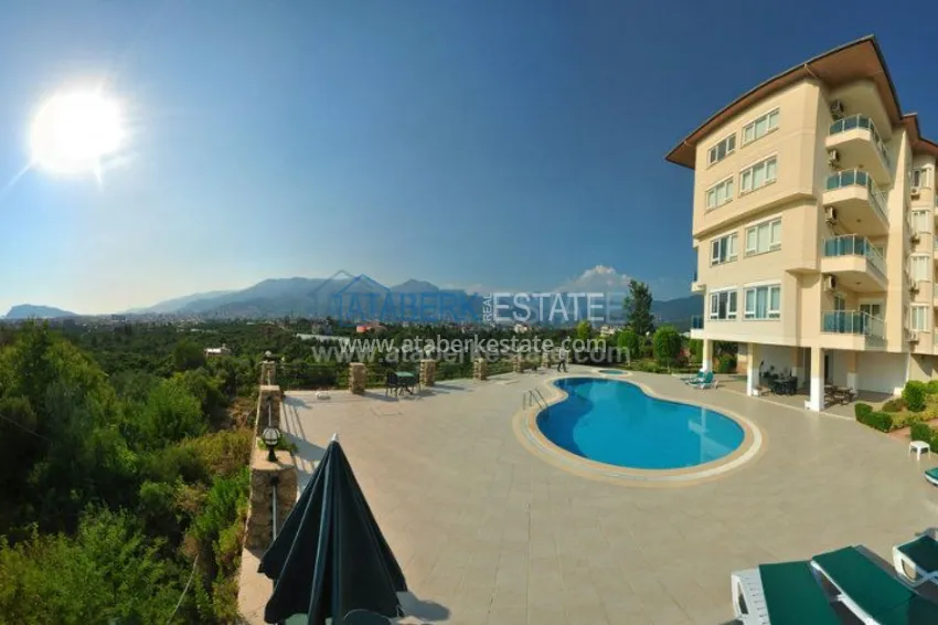 Меблированная квартира на первом этаже с видом на всю Аланию 1 