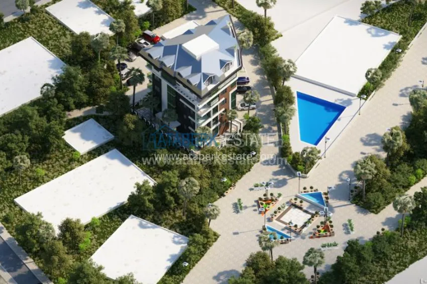 Новый комплекс в центре Алании! 18 