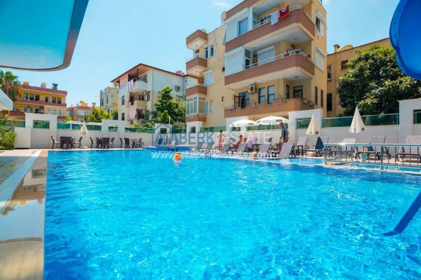 Апартаменты в центре Алании у пляжа Клеопатры 15 