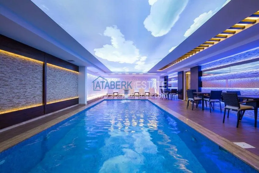 Апартаменты в центре Алании у пляжа Клеопатры 25 