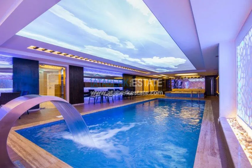 Апартаменты в центре Алании у пляжа Клеопатры 26 