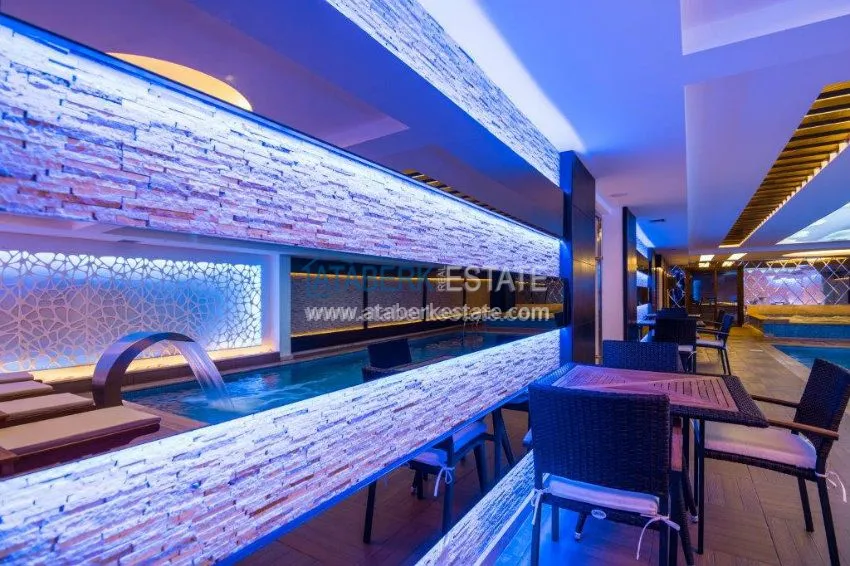 Апартаменты в центре Алании у пляжа Клеопатры 27 