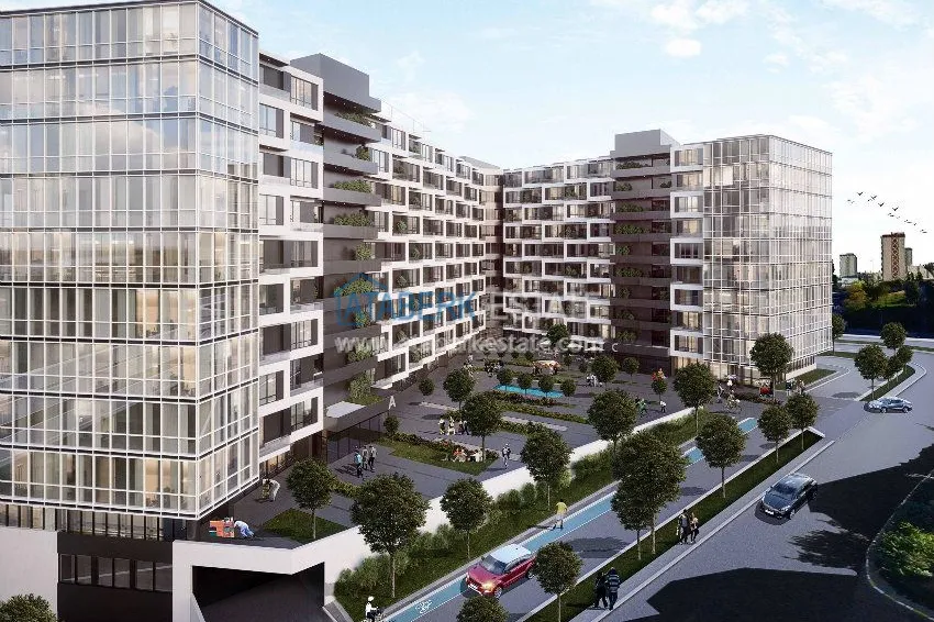 Апартаменты с видом на море в комплексе класса люкс 1 