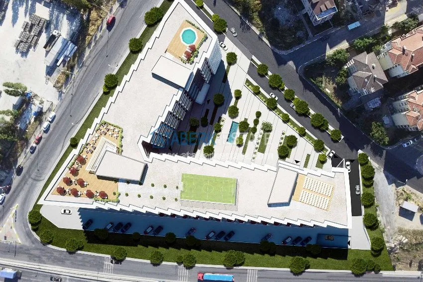 Апартаменты с видом на море в комплексе класса люкс 7 