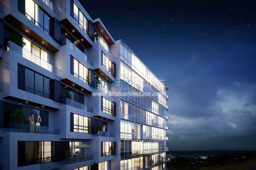 Апартаменты с видом на море в комплексе класса люкс 14 