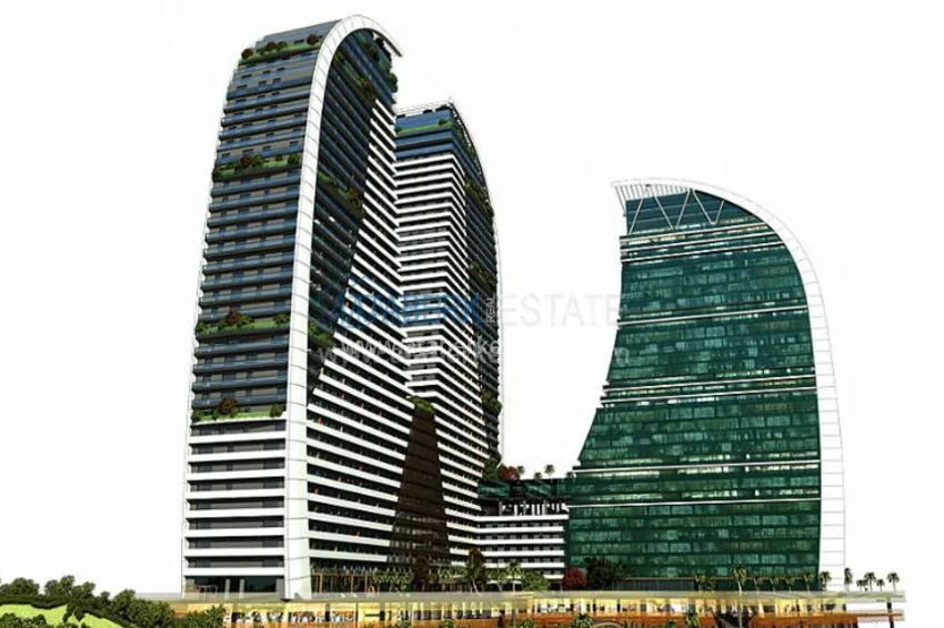 Роскошные апартаменты в современном комплексе Стамбул-Эсеньюрт 19 