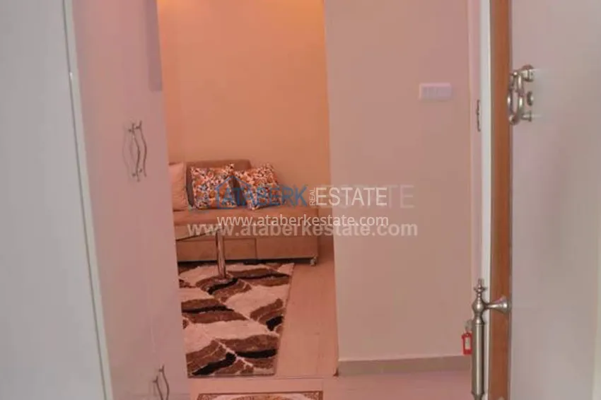 Квартира в комплексе на первой береговой линии в центре Алании 3 