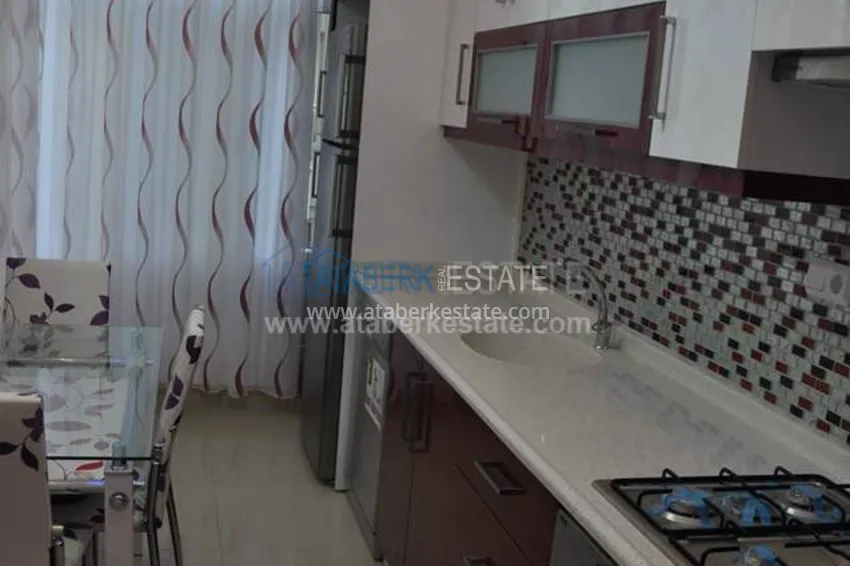 Квартира в комплексе на первой береговой линии в центре Алании 8 