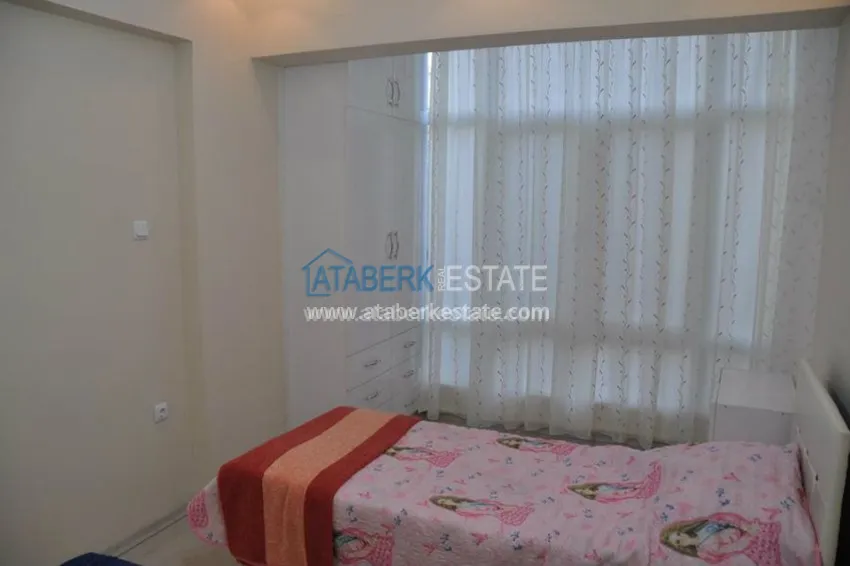 Квартира в комплексе на первой береговой линии в центре Алании 9 