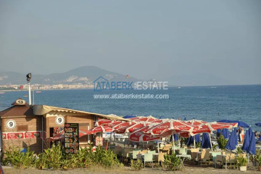 Квартира в комплексе на первой береговой линии в центре Алании 13 