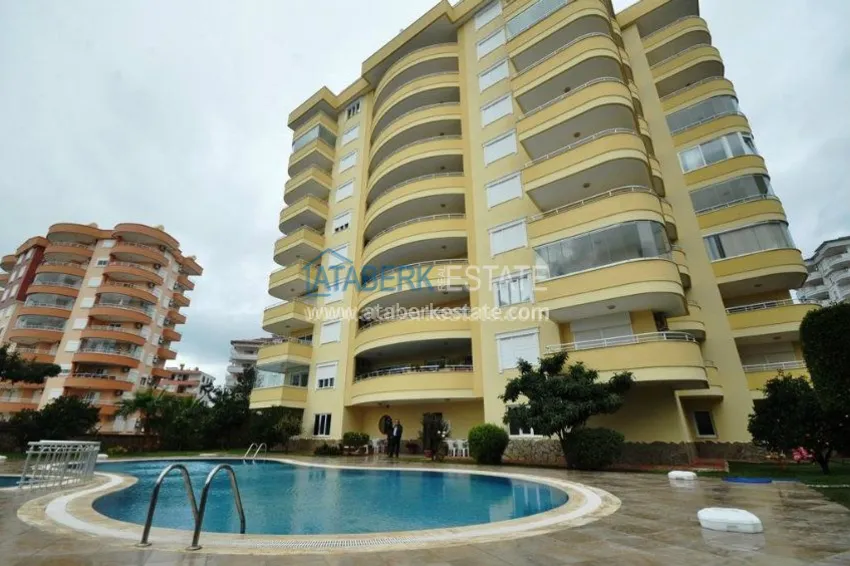 Квартира 2+1 с видом на море в Тосмуре, Алания, 120 кв.м 1 