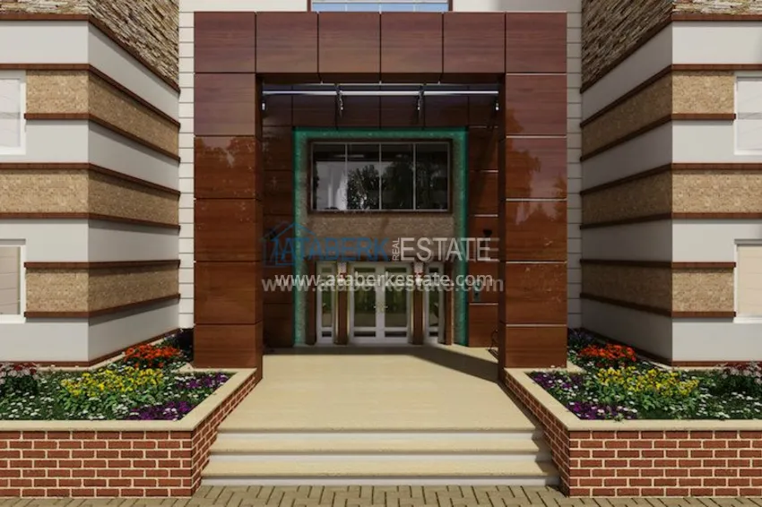 Комплекс на завершающей стадии строительства с собственным пляжем в Алании 6 