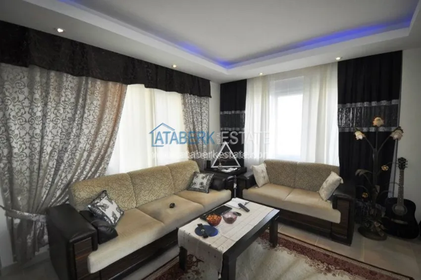 Квартира 2+1 с видом на море в Тосмуре, Алания, 120 кв.м 15 