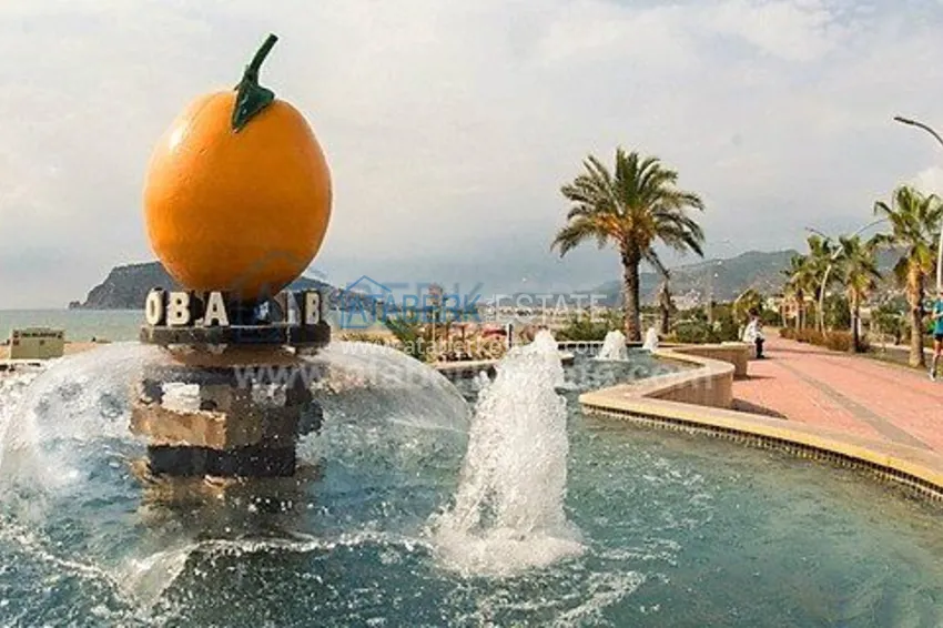 Меблированные апартаменты с двумя спальнями в районе Оба. 4 