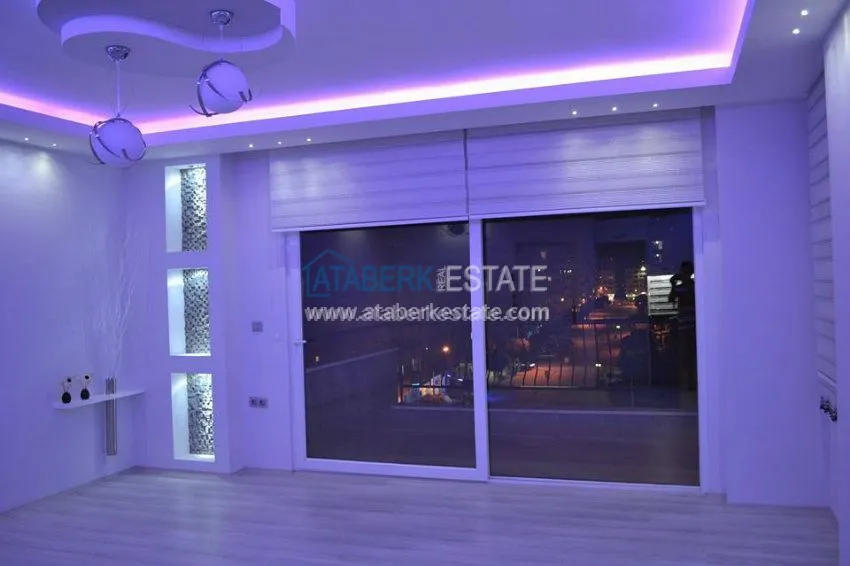 Квартира с дизайнерским ремонтом в Алании 13