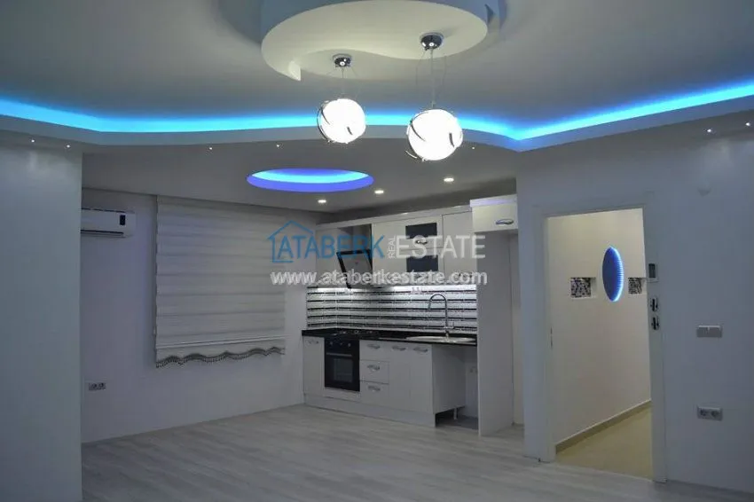 Квартира с дизайнерским ремонтом в Алании 15