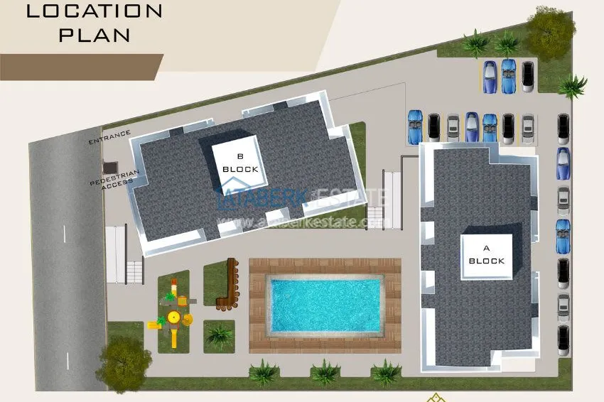 Новый Жилой комплекс в европейском районе Оба. 9 