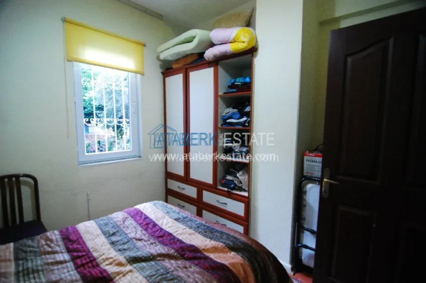 Двухкомнатная квартира с выходом в сад в центре города Алания. 6 