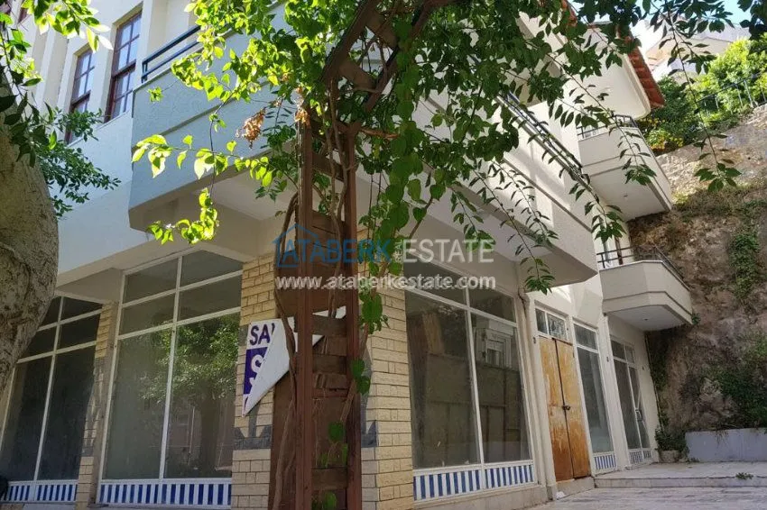 Вилла с апартаментами с панорамным видом в 5 минутах ходьбы от порта Алании. 5 