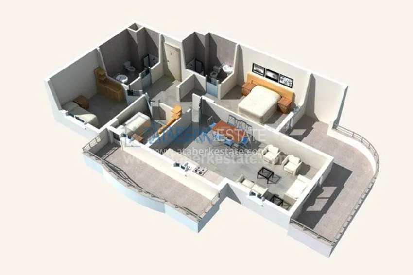 Квартира 2+1 от собственника в комплексе с обширной территорией и богатой инфраструктурой, Престиж  16 