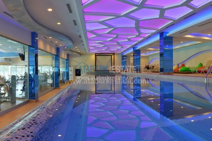 Апартаменты 1+1 в роскошном комплексе в районе Махмутлар 2 