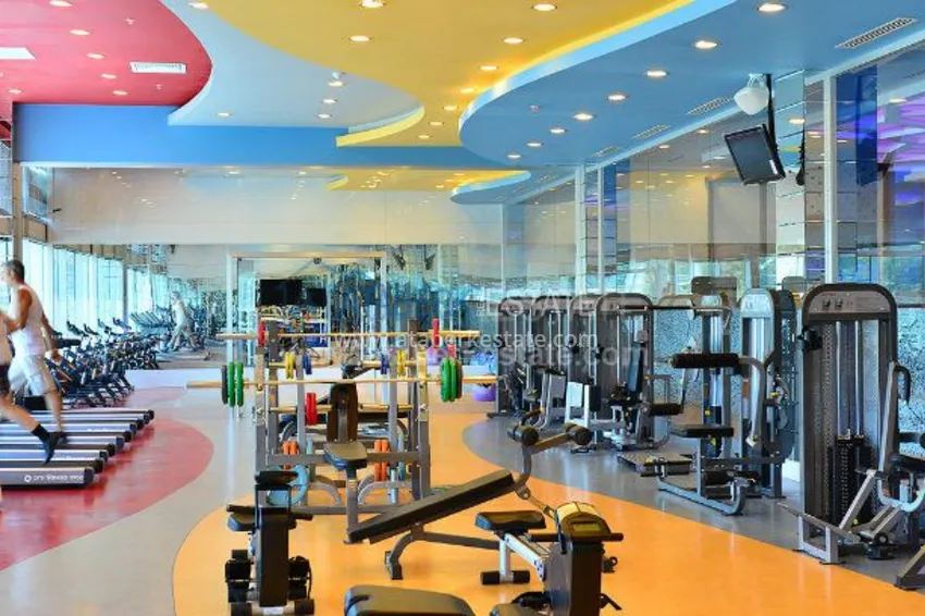 Апартаменты 1+1 в роскошном комплексе в районе Махмутлар 8 