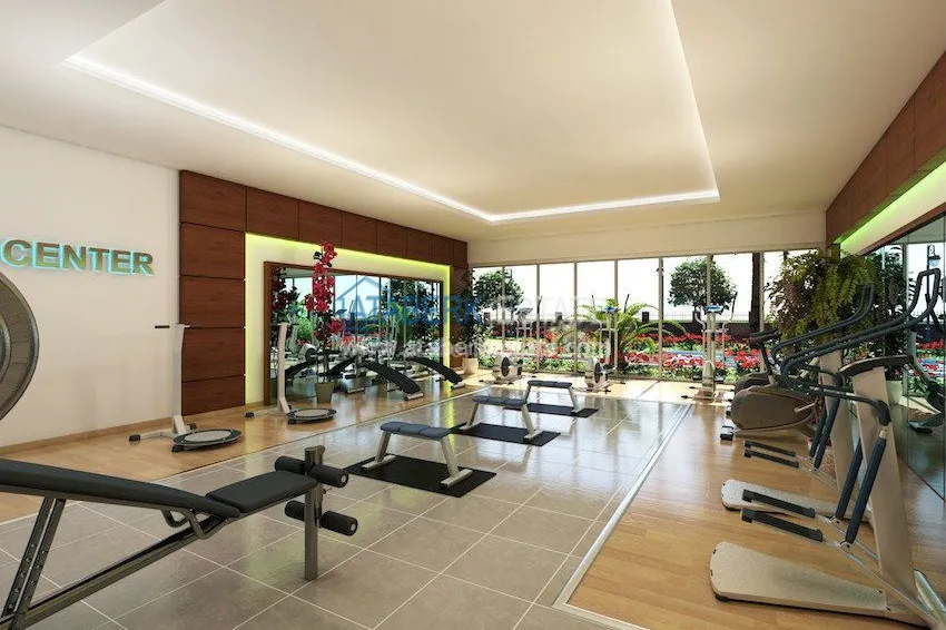 Комплекс на завершающей стадии строительства с собственным пляжем в Алании 13 