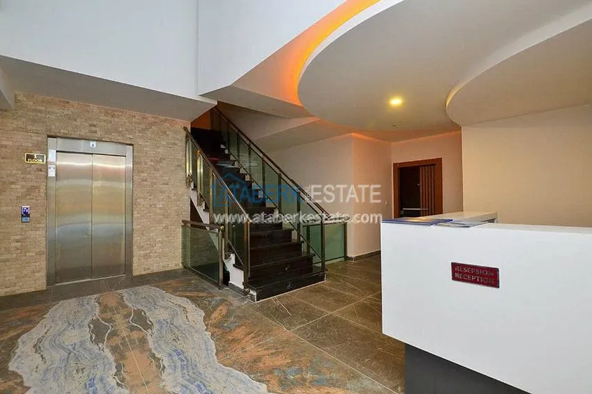 Двухкомнатная квартира в комплексе с крытым бассейном район Каргыджак 4 