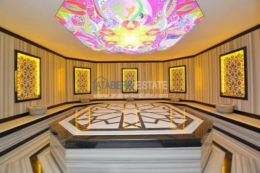 Двухкомнатная квартира в комплексе с крытым бассейном район Каргыджак 12 