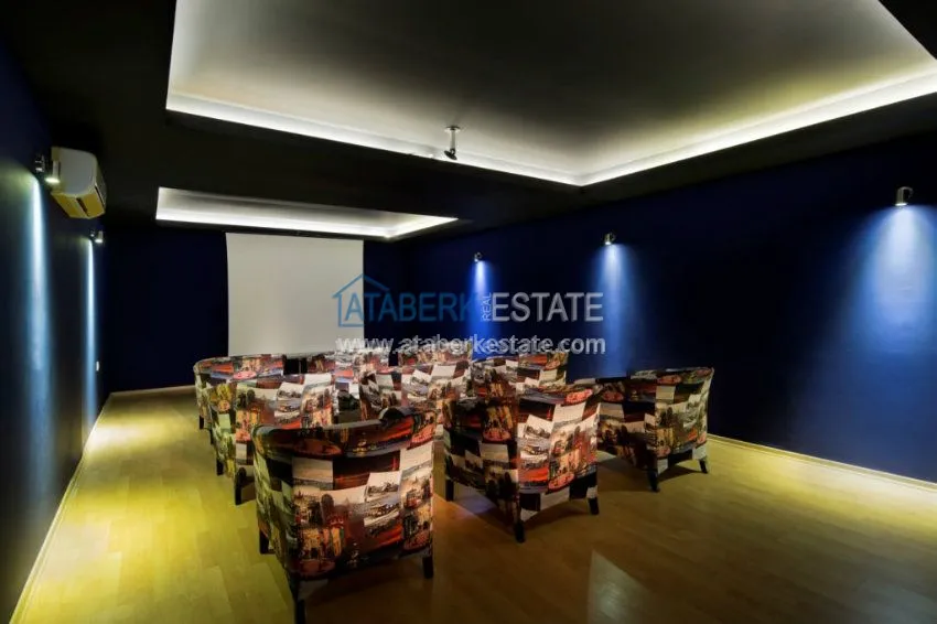 Квартира для аренды А-51 в комплексе класса люкс в центре Аланьи 2 