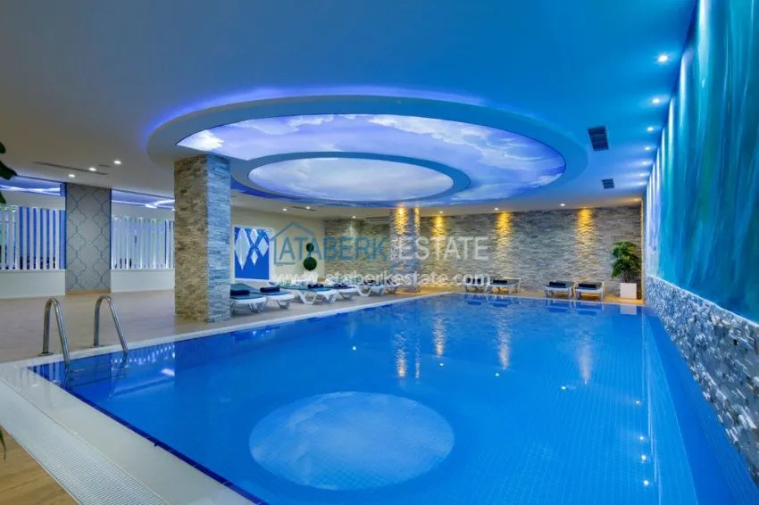 Квартира для аренды А-51 в комплексе класса люкс в центре Аланьи 8 