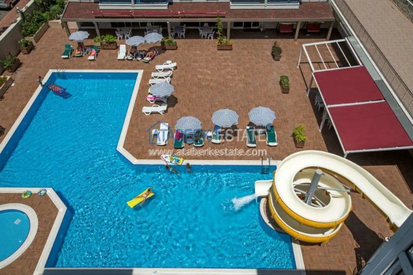 Квартира для аренды А-51 в комплексе класса люкс в центре Аланьи 14 