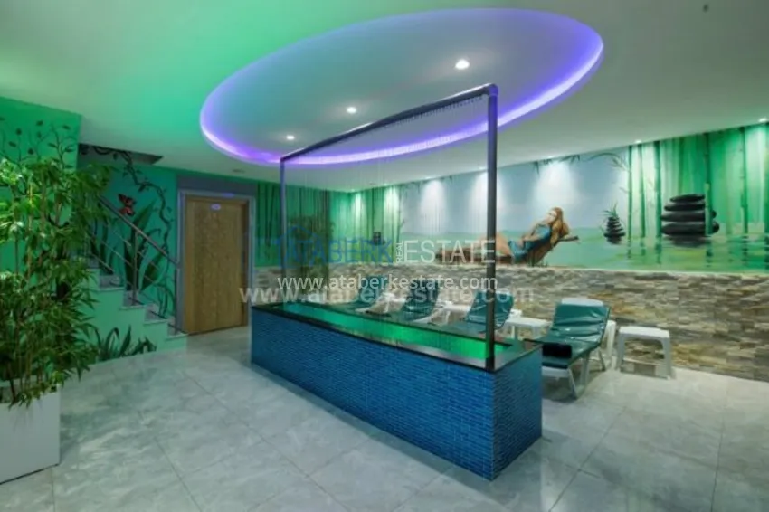 Квартира для аренды А-51 в комплексе класса люкс в центре Аланьи 20 