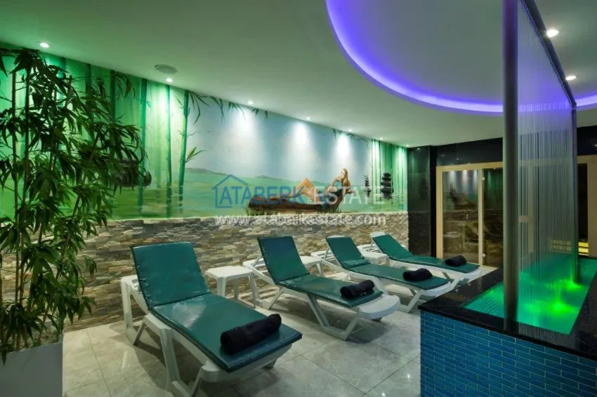 Квартира для аренды А-51 в комплексе класса люкс в центре Аланьи 21 