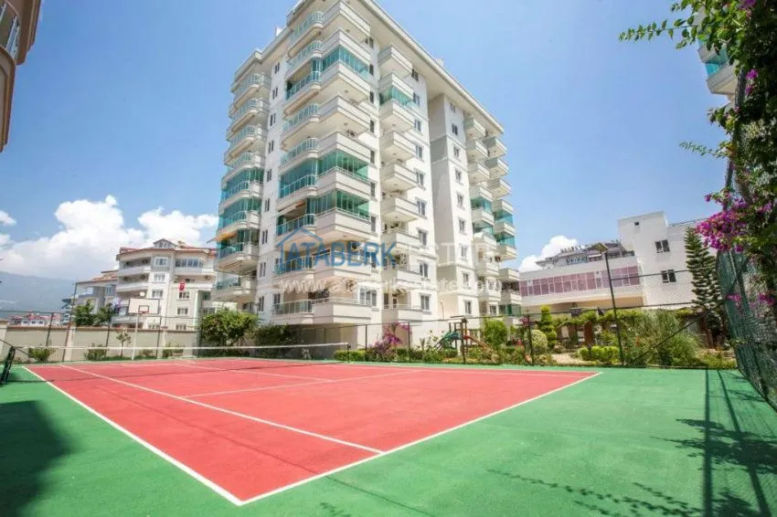 Апартаменты с двумя спальнями в престижном районе Оба  4 