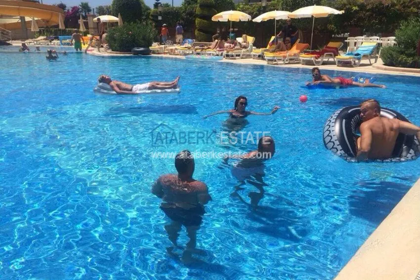 Комплекс на первой линии с инфраструктурой отеля в Алании 7