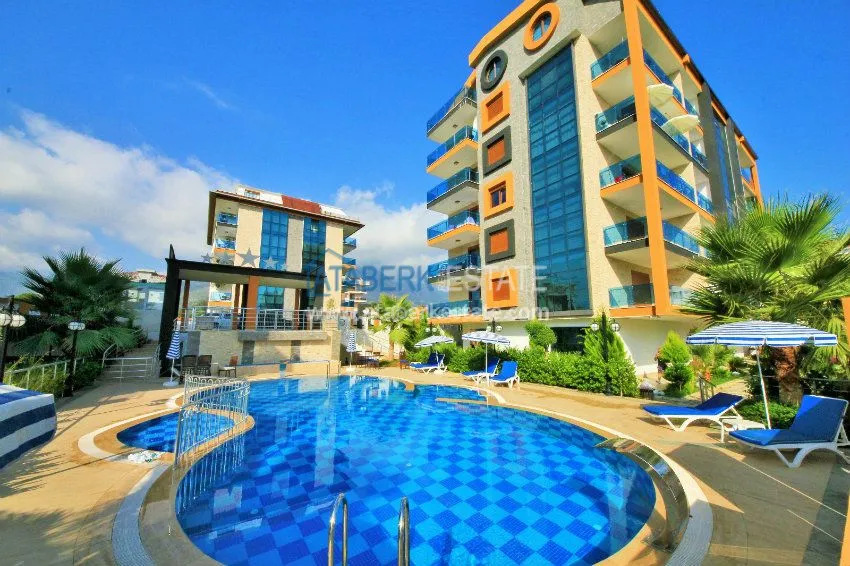 Апартаменты 1+1 в благоустроенном комплексе на первой линии 1 