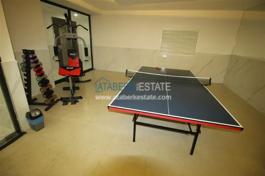 Уютная квартира в современном комплексе района Махмутларе 12 