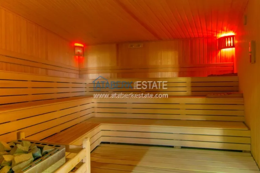 Комплекс с инфраструктурой отеля в районе университета и русской школы в Алании 19 