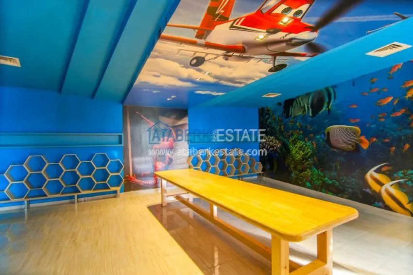 Комплекс с инфраструктурой отеля в районе университета и русской школы в Алании 27 