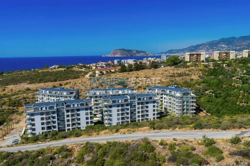 Комплекс с инфраструктурой отеля в районе университета и русской школы в Алании 28 